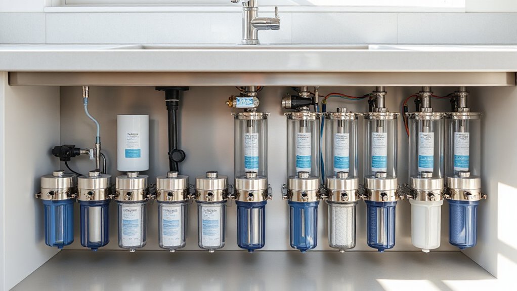 top under sink water filters