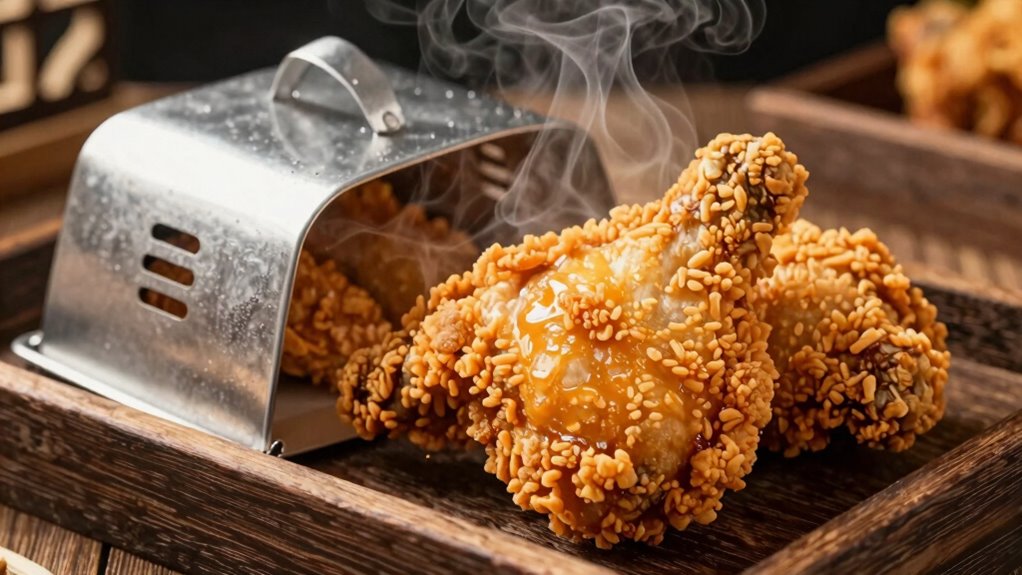 trap moisture to preserve crispness