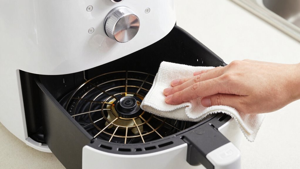 unplug inspect handle carefully