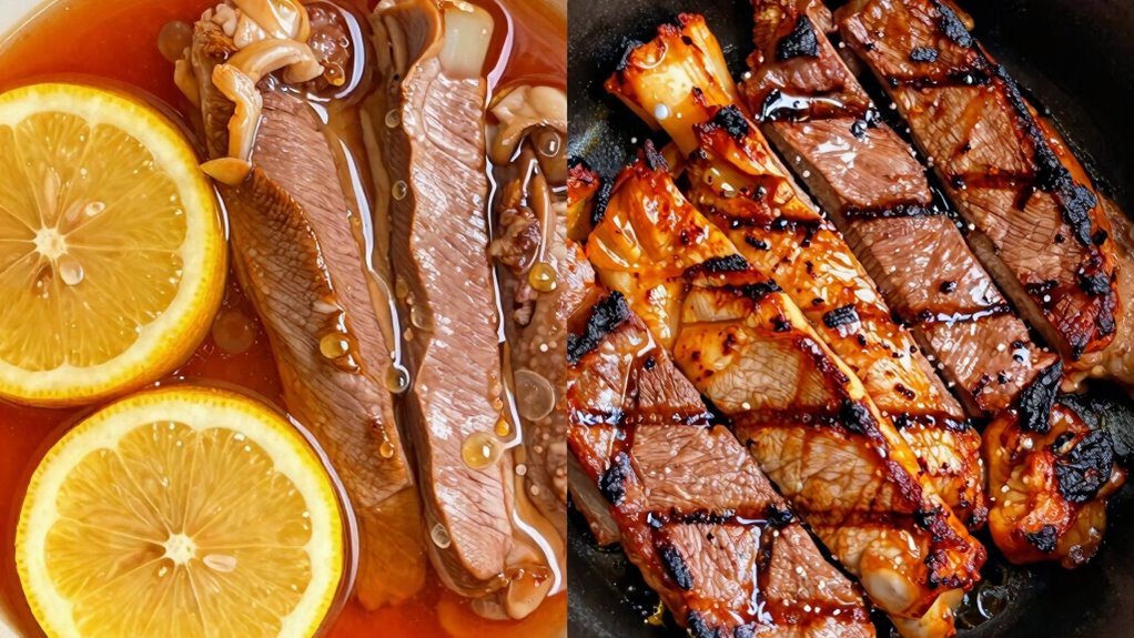 use acids gentle heat