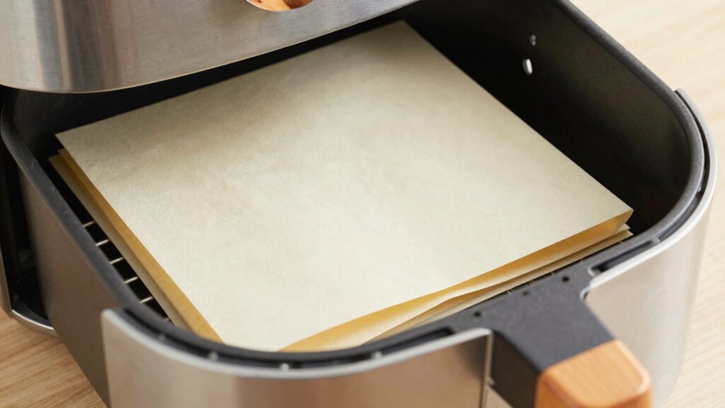 use high heat parchment