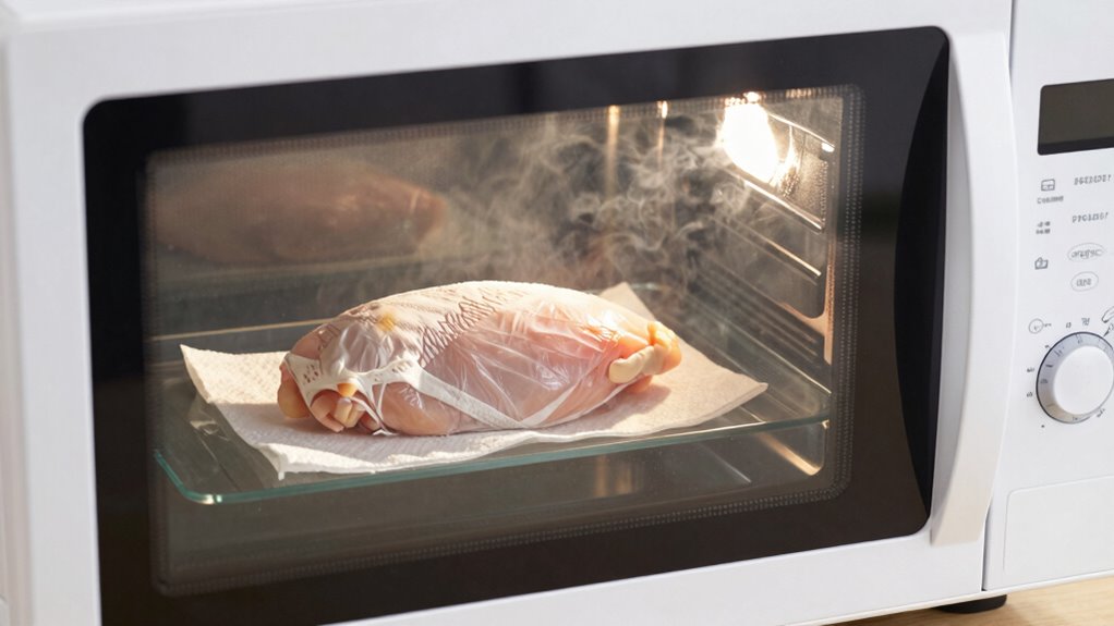 use low power defrost