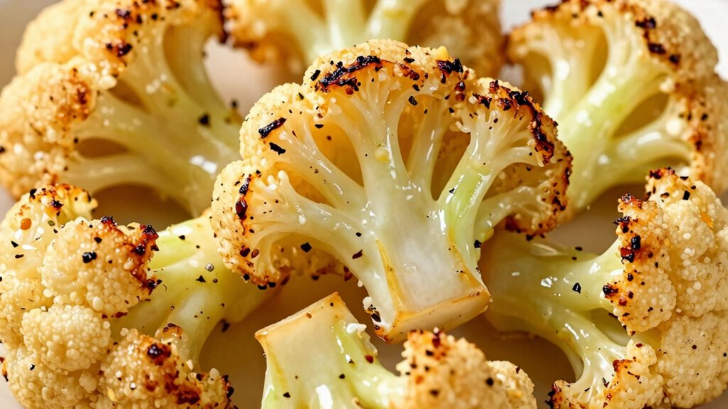 use marinade for moist cauliflower
