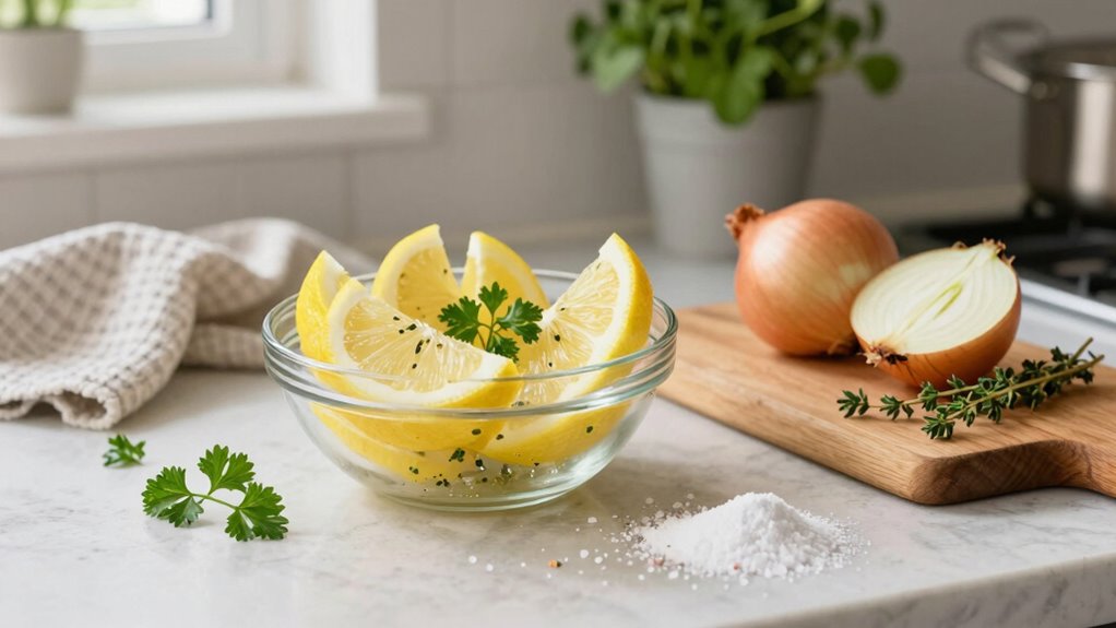 use natural odor eliminators