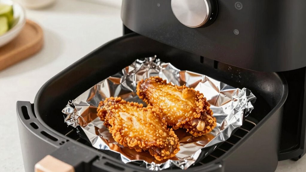 use parchment for crispiness