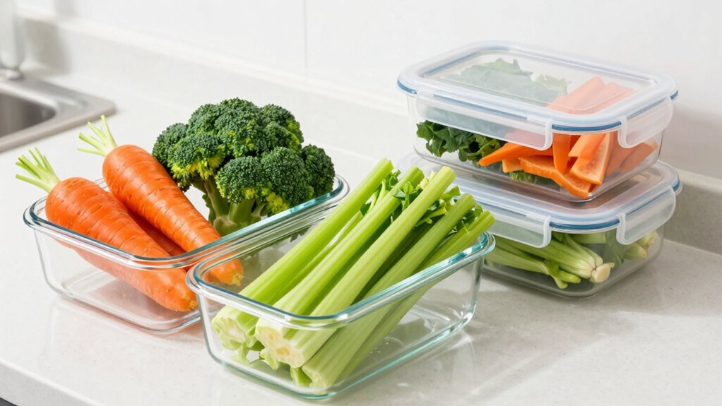 use proper storage containers