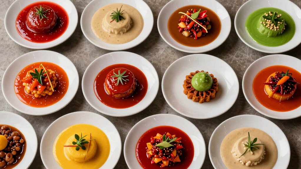 use two sauces creatively