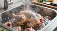 washing chicken spreads bacteria