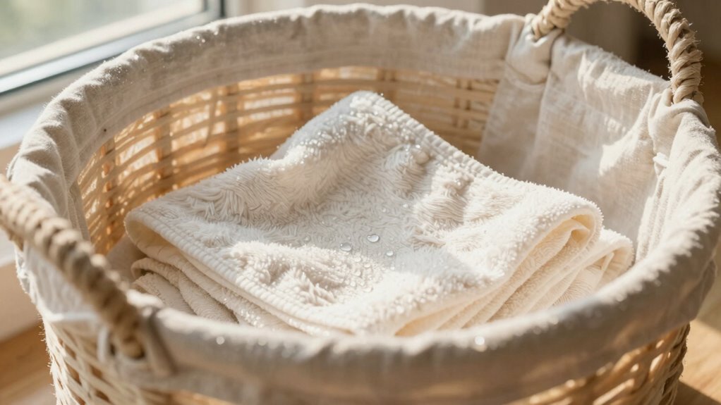 water enhances fabric softness