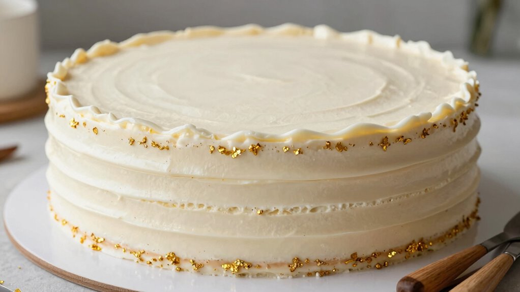 achieving flat cake layers