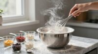 avoid flour dust plumes