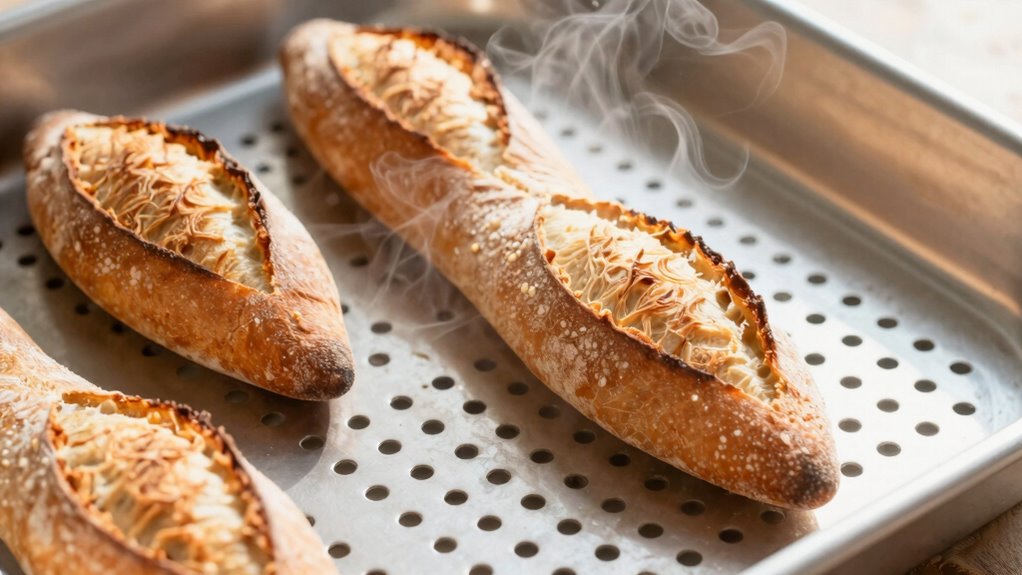 baking perfection with perforated pans
