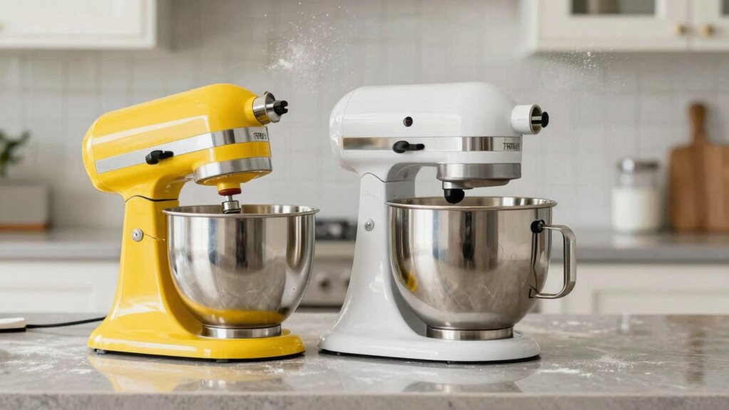 bowl lift vs tilt head mixers