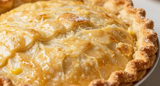 butter amount affects flakiness