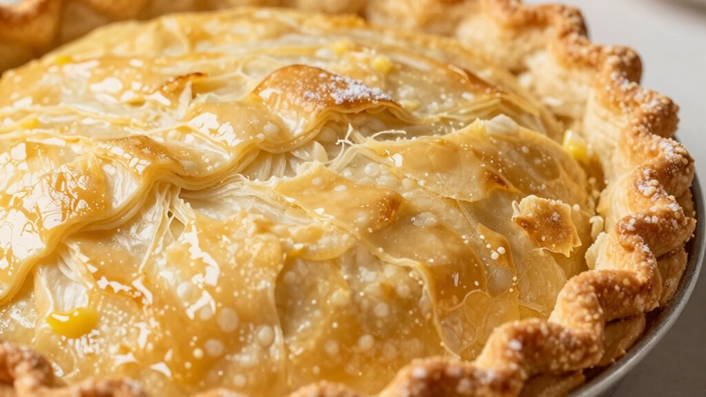 butter amount affects flakiness