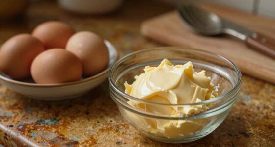 butter and eggs storage