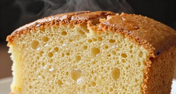 cakes set during gelatinization