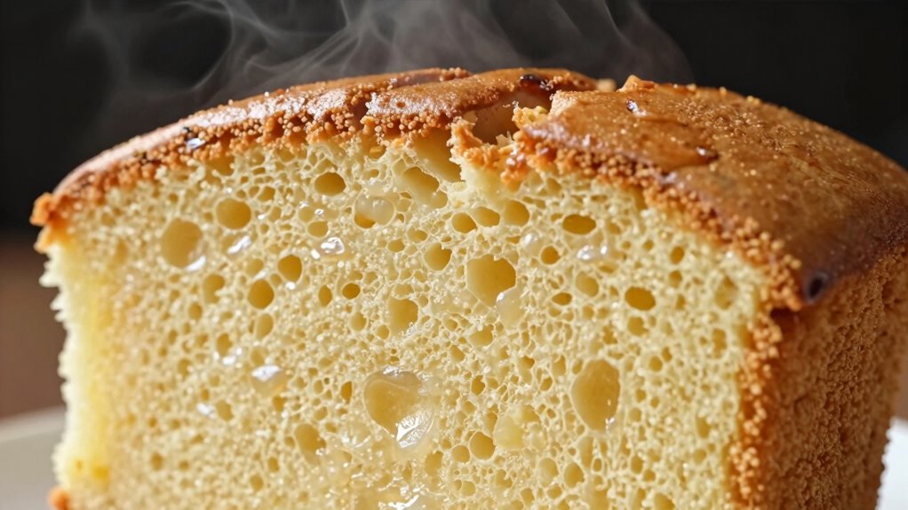 cakes set during gelatinization