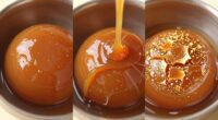 caramel consistency progression stages