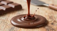 chocolate curdles when overheated