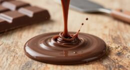 chocolate curdles when overheated
