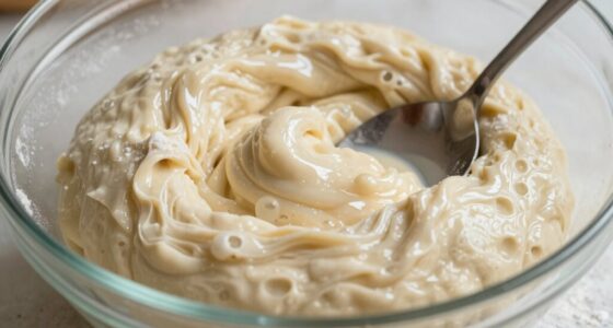 confidently handling wet dough