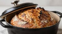crusty moist evenly baked