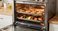 dual baking tray tips