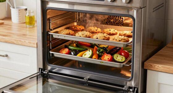 dual baking tray tips