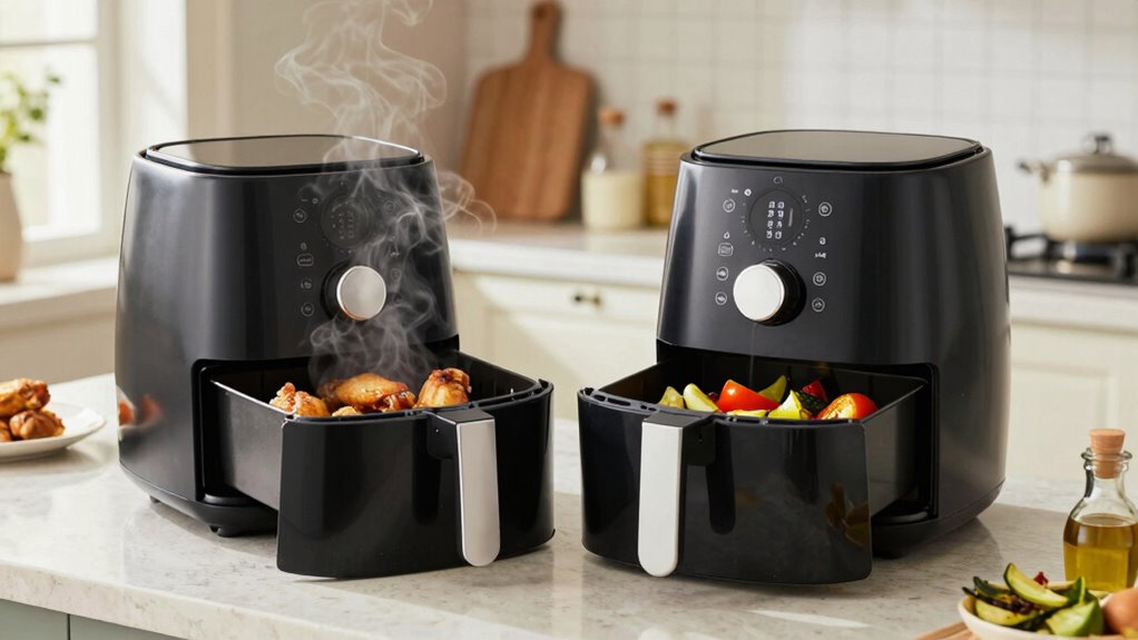 dual basket cooking efficiency