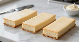 flat baking cake layers