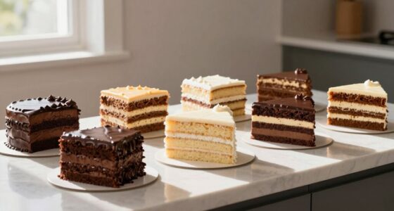flat cake layer technique