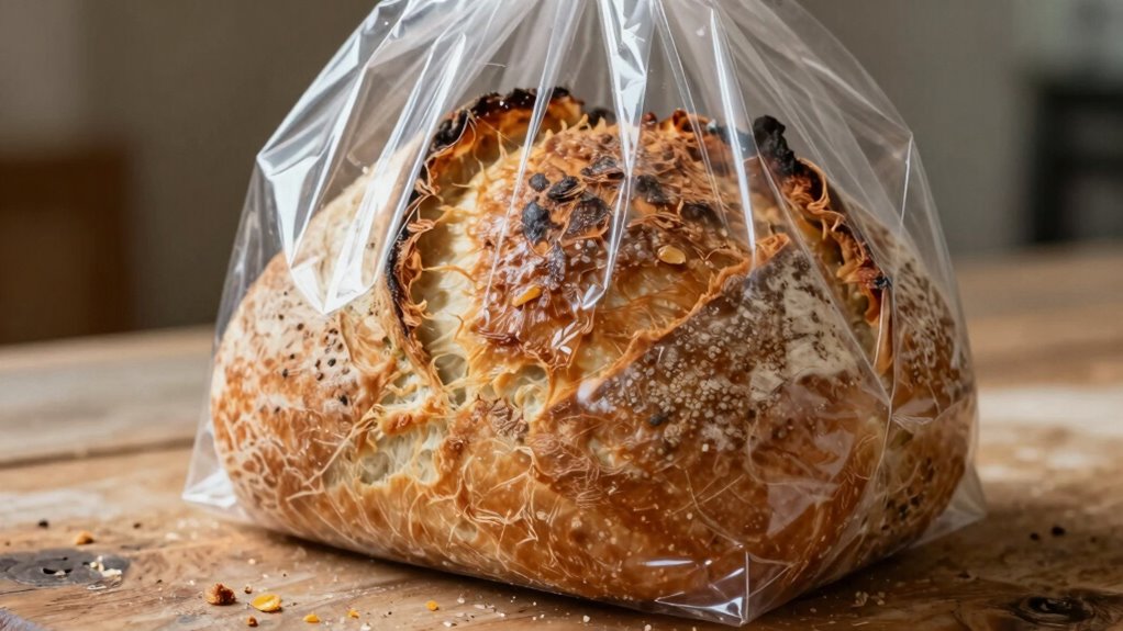 freeze bread for freshness