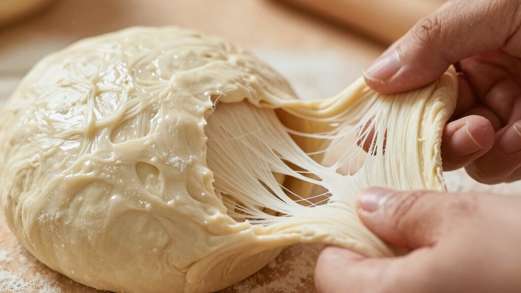gluten formation affects tearing