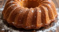 grease and flour bundt