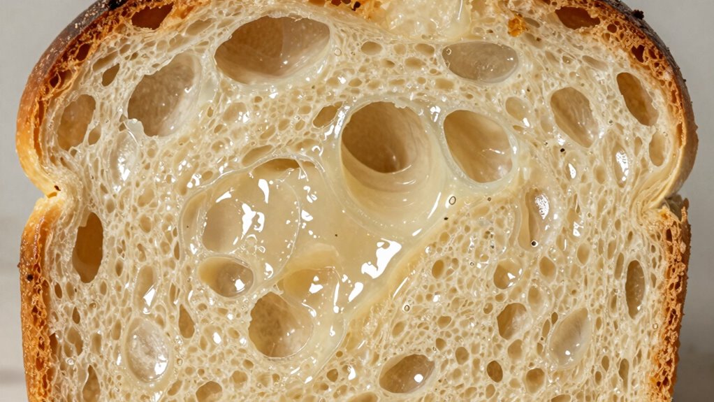 gummy bread crumb analysis