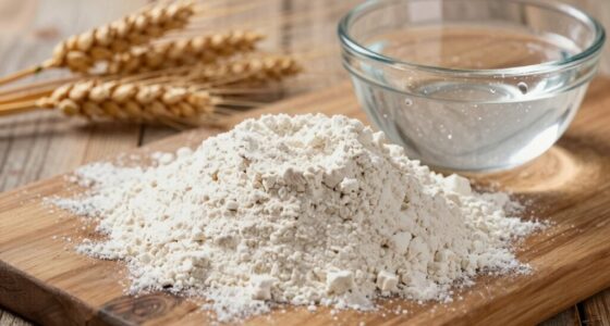 home milled flour s water absorption