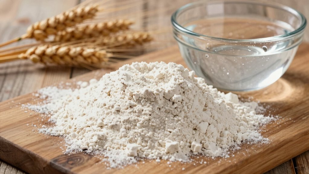 home milled flour s water absorption