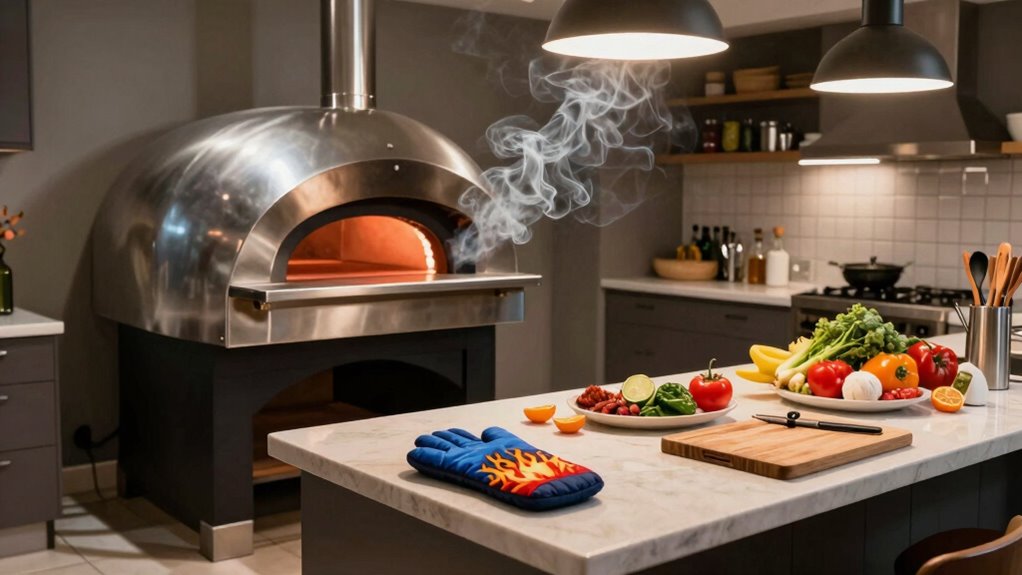 indoor pizza oven safety