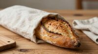 keep bread crust crispy