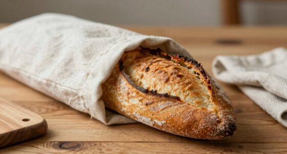 keep bread crust crispy