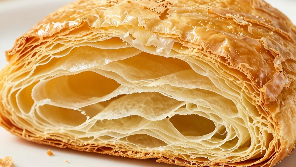 layered flaky pastry science