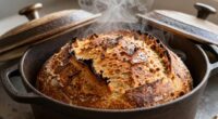 lid enhances crust texture