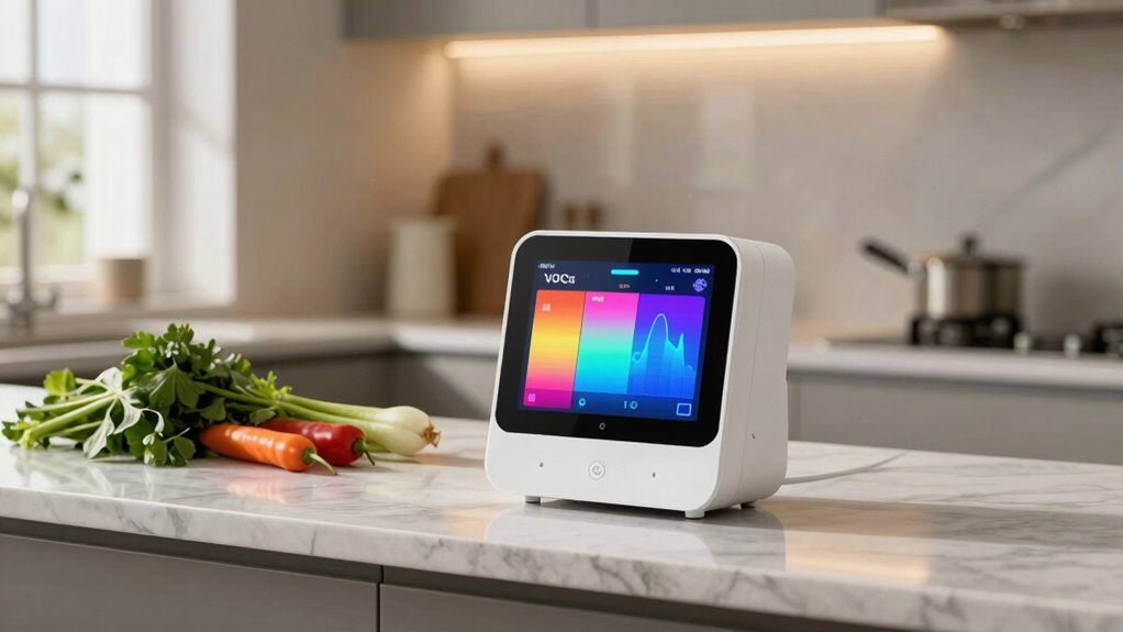 monitor kitchen air quality