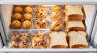 organized frozen meal storage