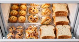 organized frozen meal storage