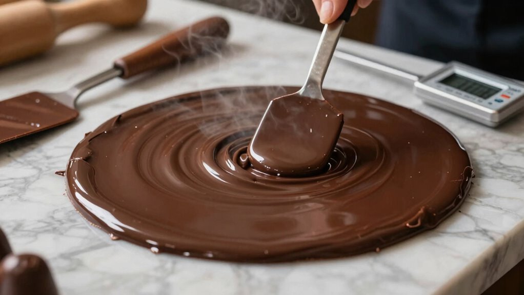 perfectly tempered chocolate mastery