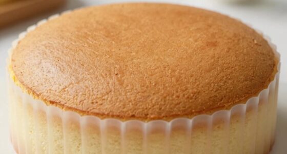 prevent dome formation during baking