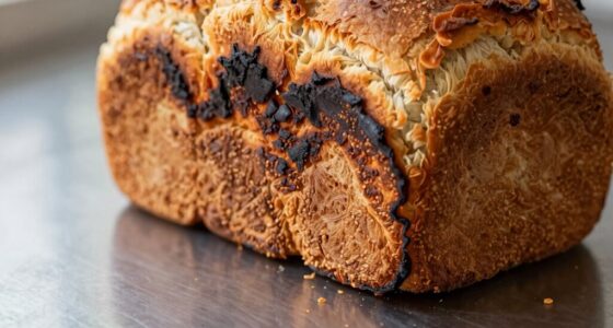 preventing burnt bread bottoms