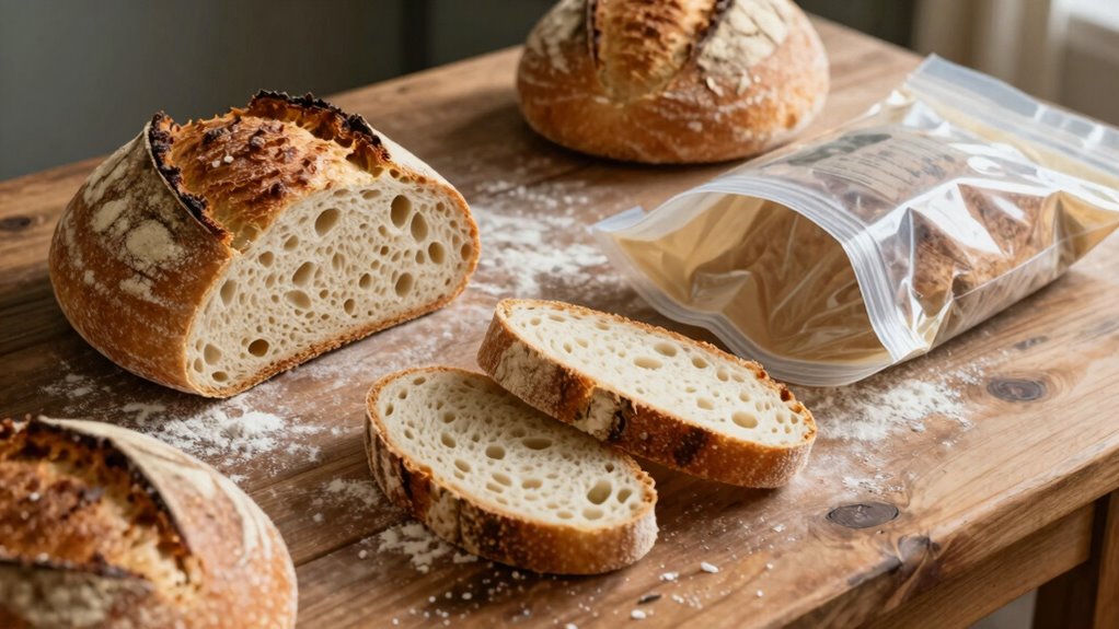 properly freezing bread techniques